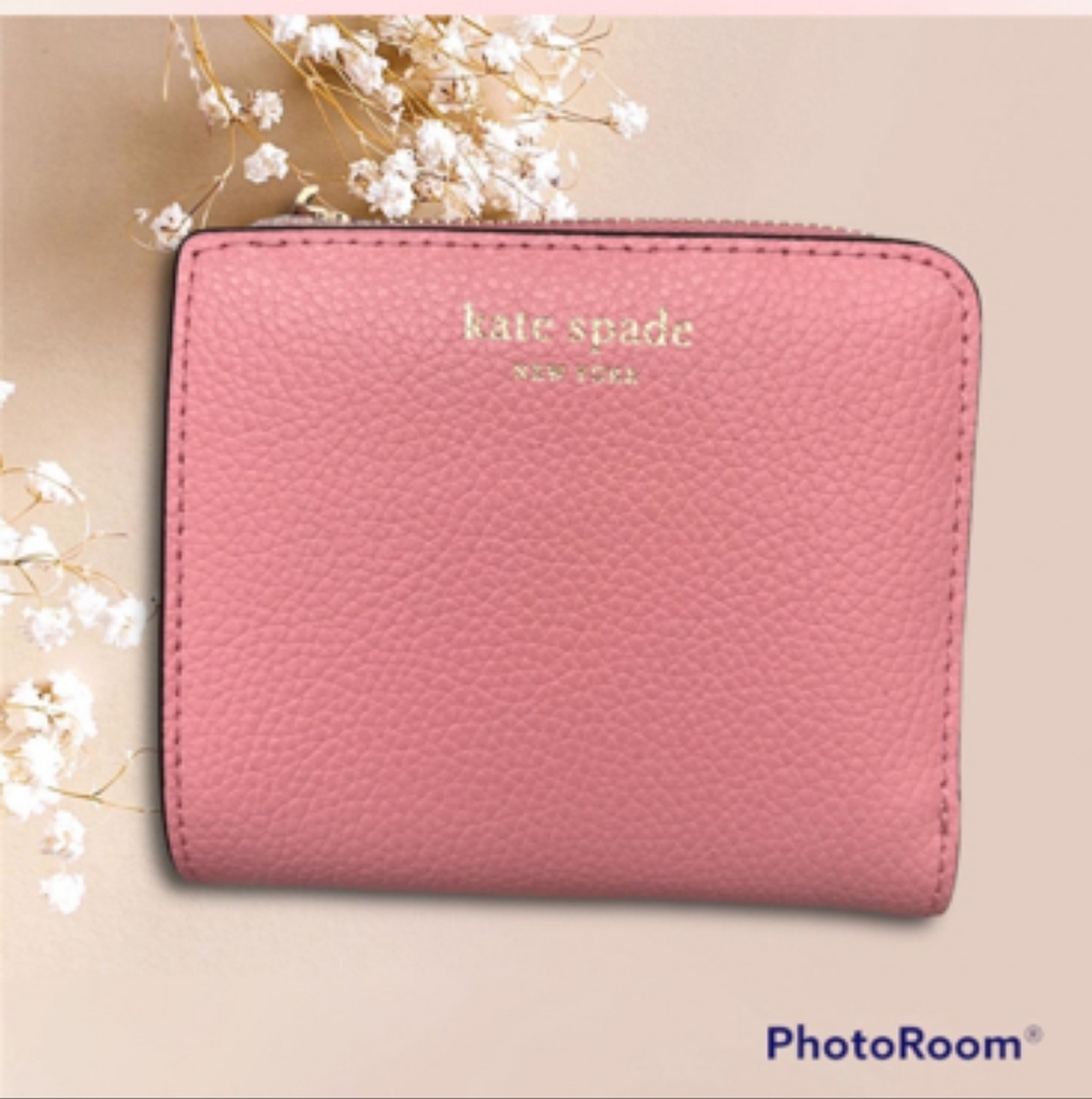 🥳 $65 NWT Kate Spade Eva Zippered Bi-Fold Wallet
